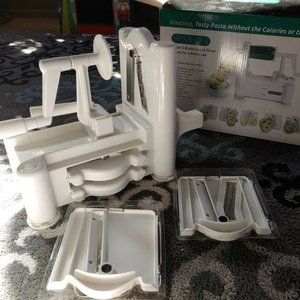 Brieftons 5-Blade Spiralizer BR-5B-02 Heaviest Duty Vegetable SLICER